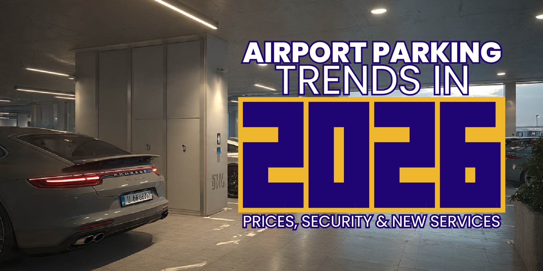 Airport Parking Trends in 2026: Prices, Security & New Services
