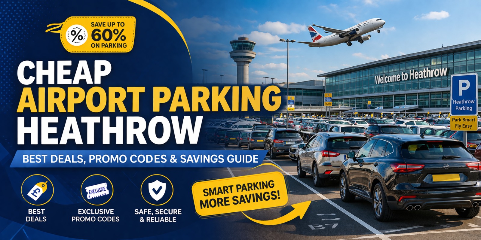 Cheap Airport Parking Heathrow: Best Deals, Promo Codes & Savings Guide